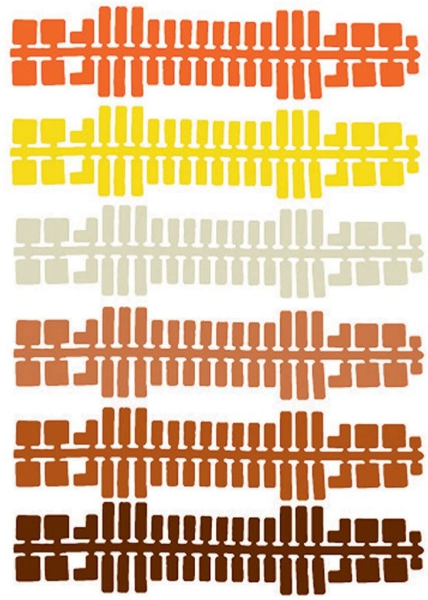 Ministeck Uitbreidingsset Kleurenstrips 9-delig 31664