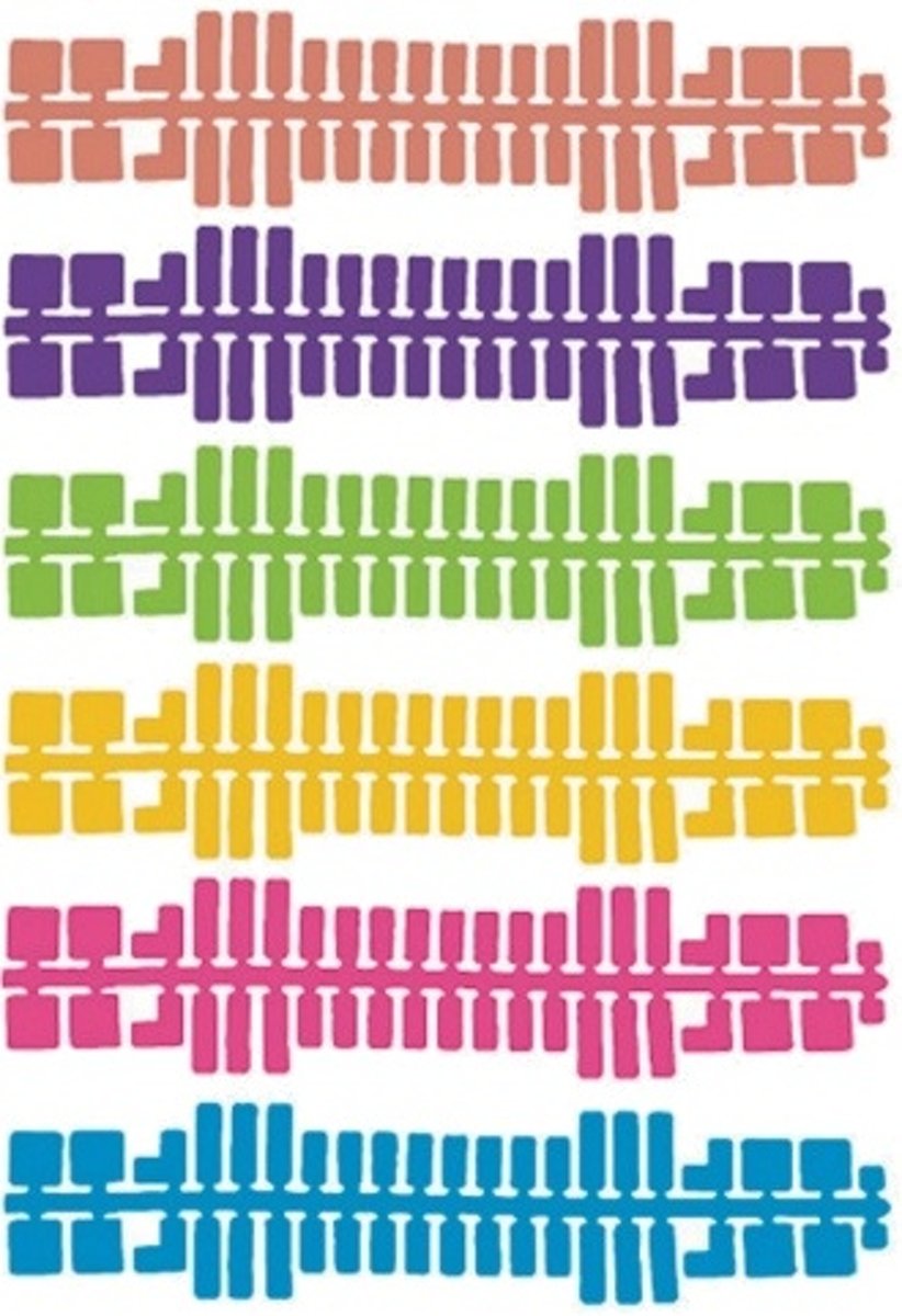 Ministeck Uitbreidingsset Kleurenstrips 9-delig 31666