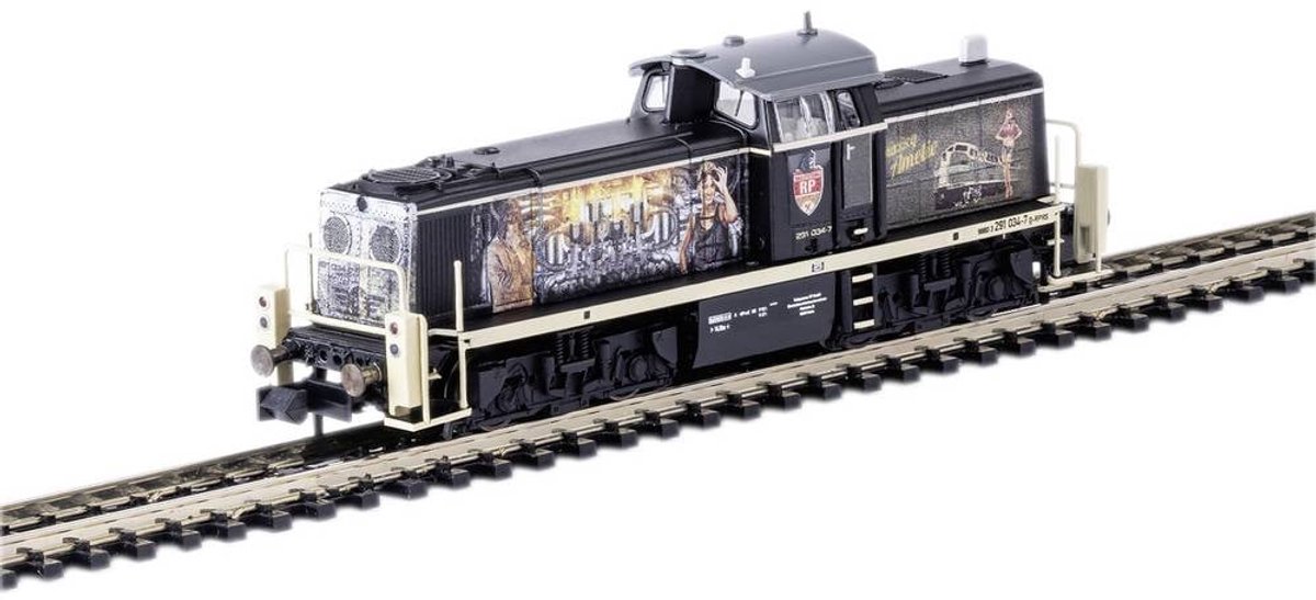 MiniTrix 16299 N diesellocomotief BR 291 van Railsystems RP GmbH