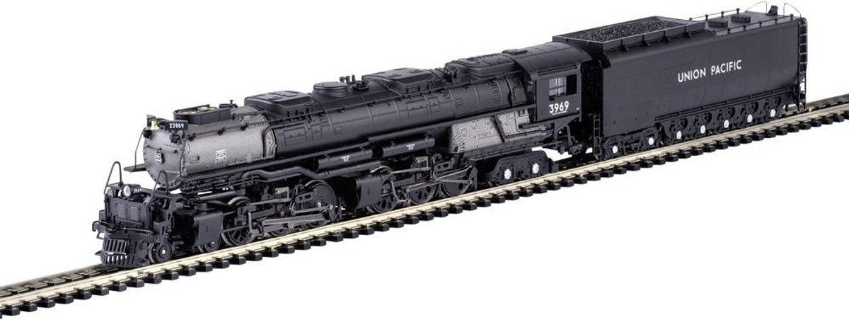 MiniTrix 16488 N stoomlocomotief Challenger serie 3900 van de Union Pacific Railroad