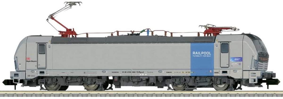 MiniTrix 16833 N elektrische locomotief BR 193 Vectron van Railpool GmbH München