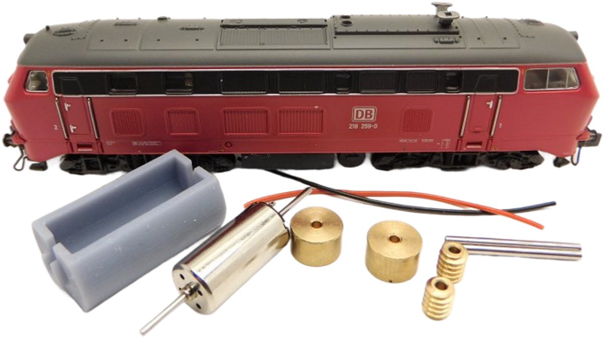 micromotor NM066C Glockenankermotor ombouwset voor Minitrix BR 210, BR 215, u.a.