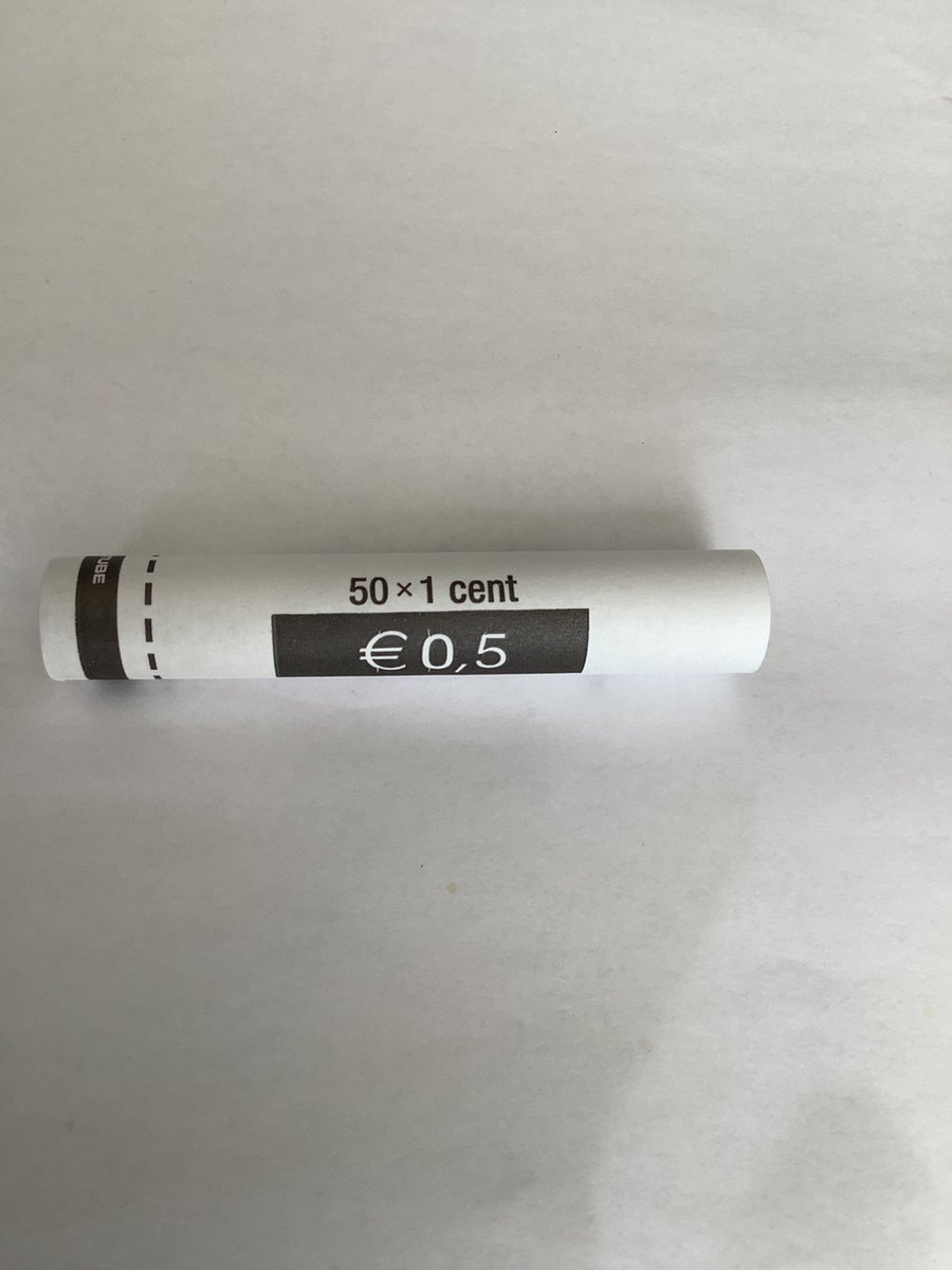 Munthuls voor 50 x € 0,01 (10 stuks per besteleenheid)