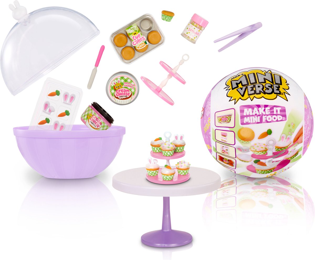 Miniverse Make It Mini - Diner: Lente/Pasen - Knutselen – DIY – Hobbypakket – Knutselpakket
