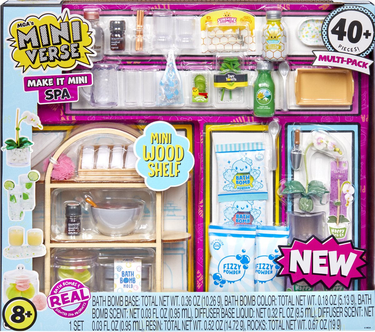 Miniverse Make It Mini Spa - Multipakket - Knutselset