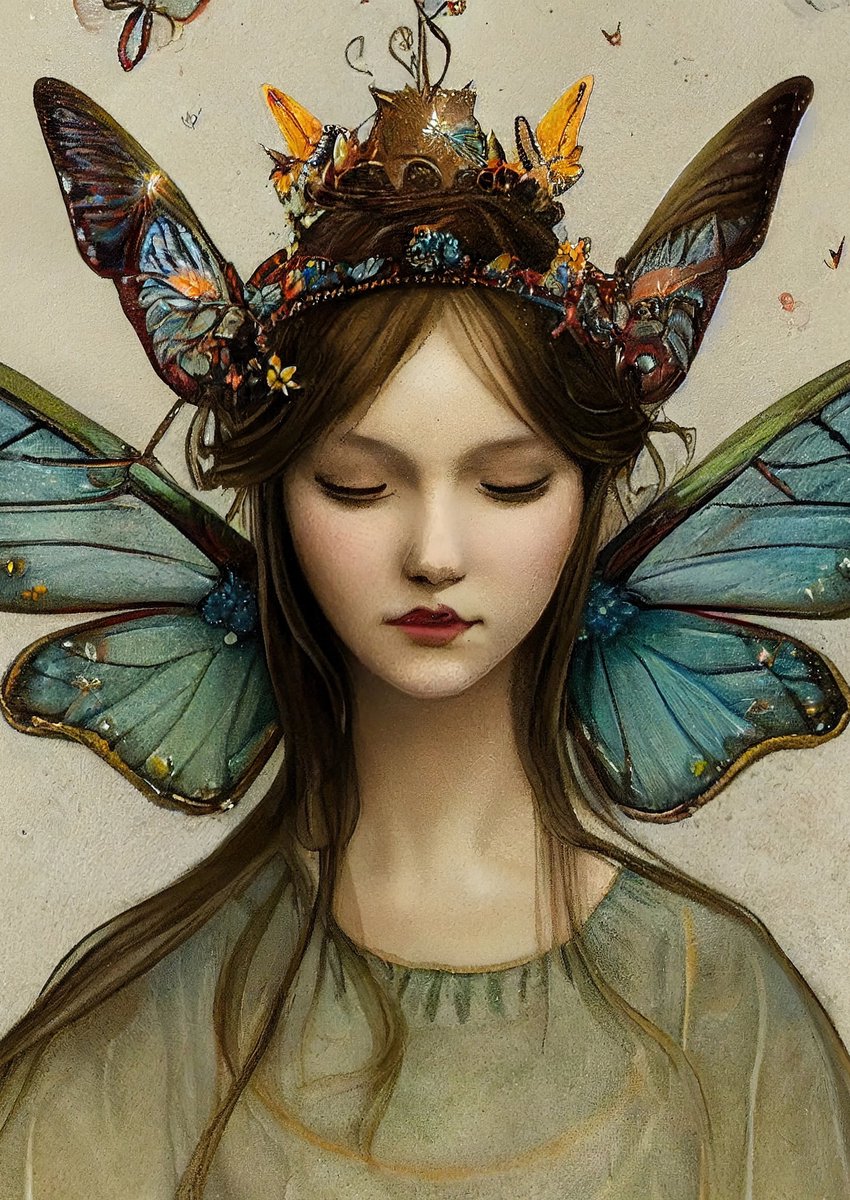 Fairy Princess - Mint by Michelle decoupage papier A1