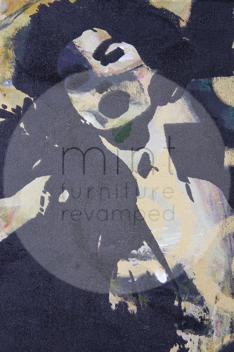 Retro in Black & White, Mint by Michelle decoupage papier A1