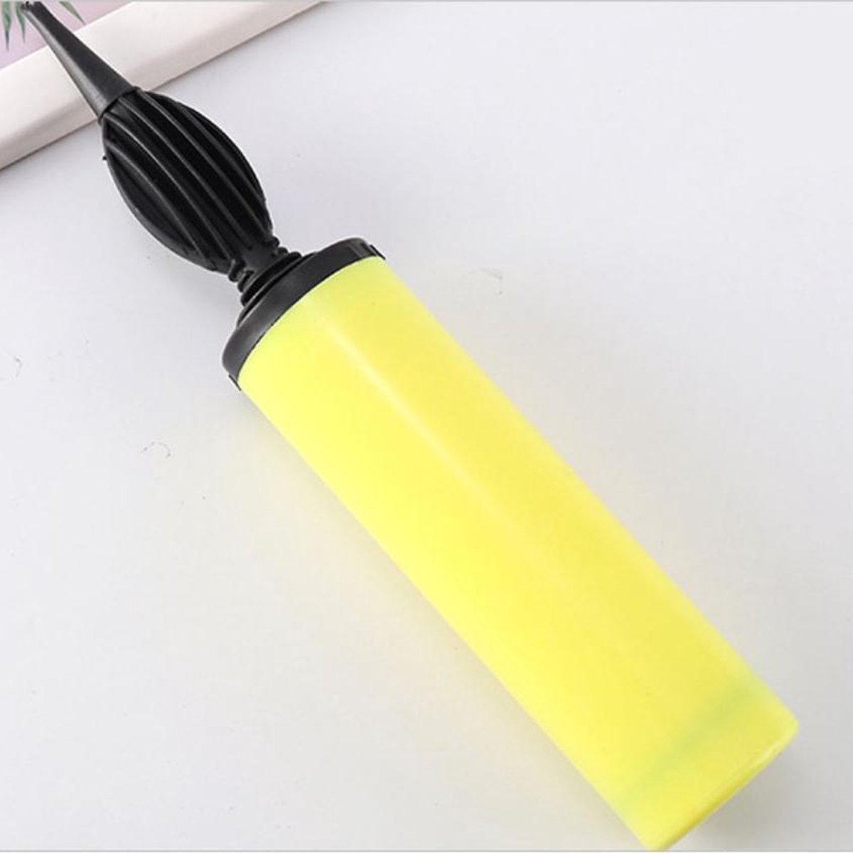  , Ballonnenpomp, Geel, Verjaardag, Feest, Party, Decoratie, Versiering,  