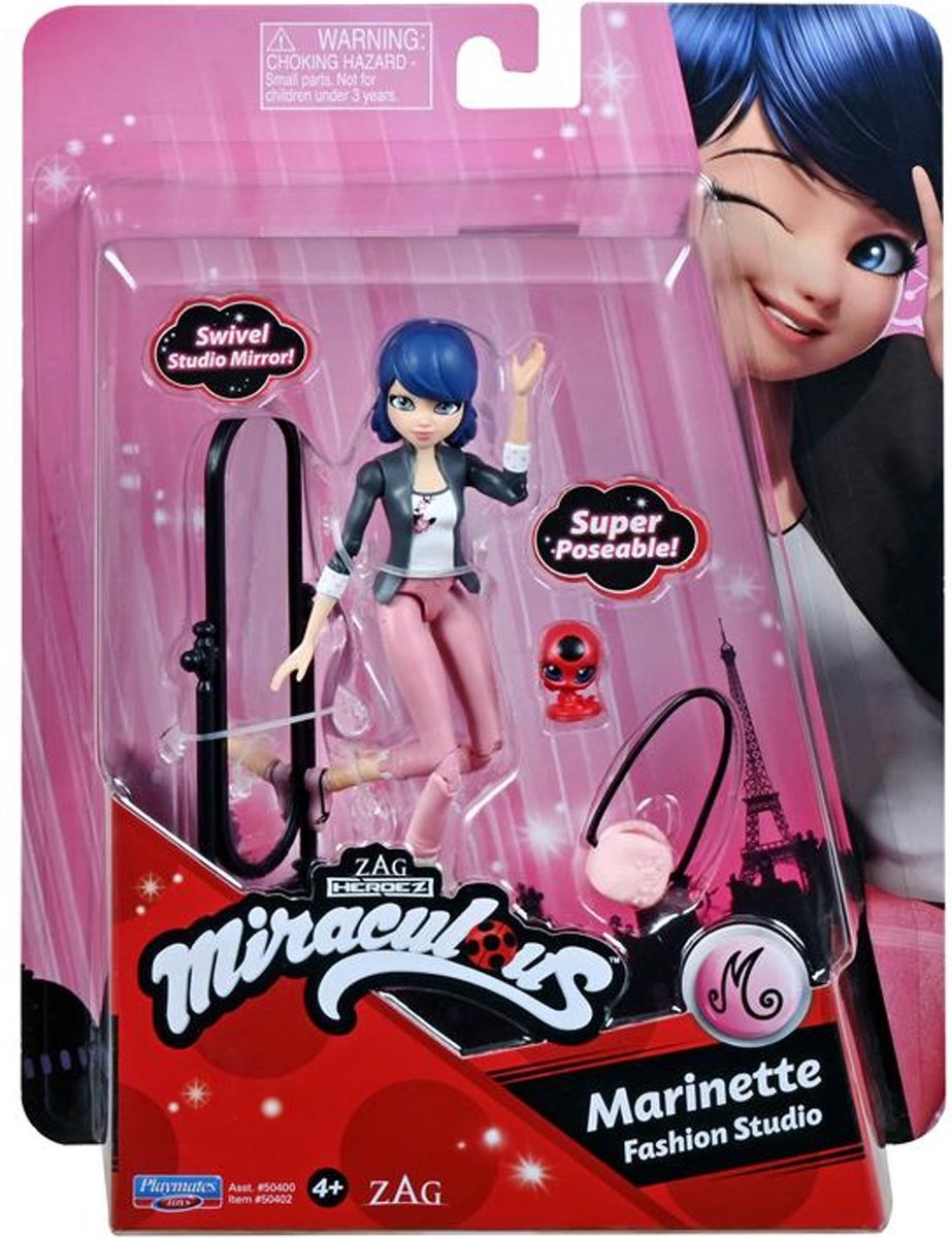 Miraculous - Wonderbaarlijk -  Lieveheersbeestje en de Zwarte Kat: Marinette Figuur