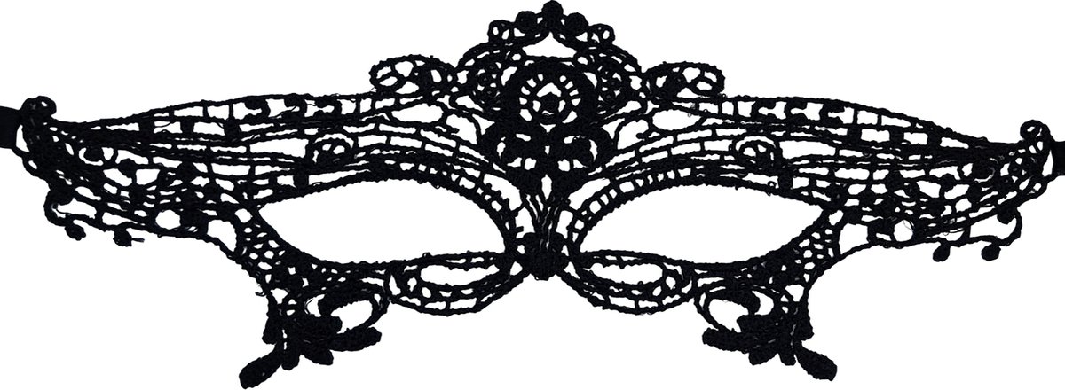 Miresa - Masker Carnaval - Erotisch Masker - Verkleedmasker - Sexy - Zwart - Kant