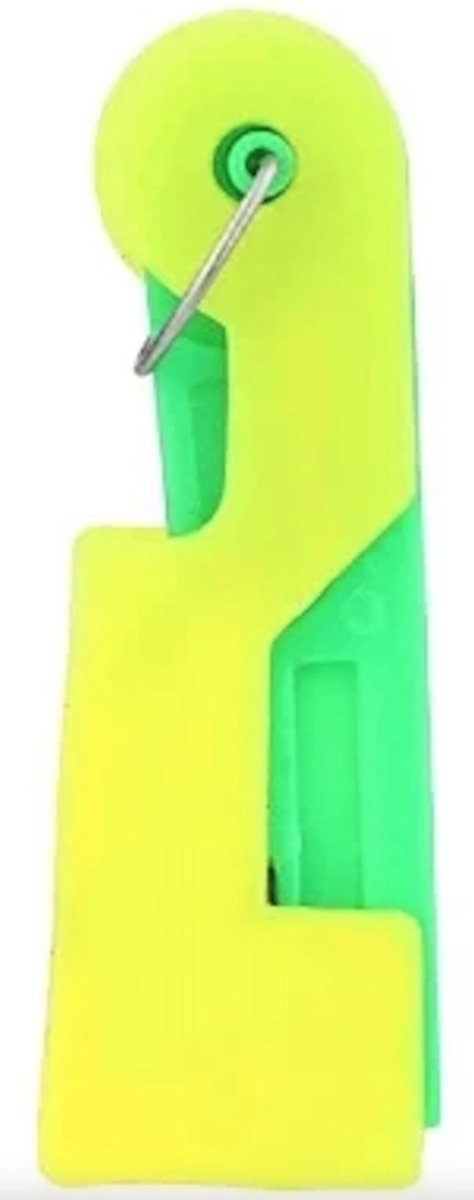 Draaddoorhaler - naaldinrijger - naalddoorsteker - Geel