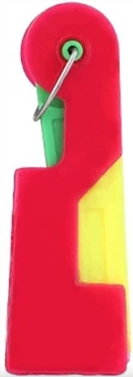 Draaddoorhaler - naaldinrijger - naalddoorsteker - Rood