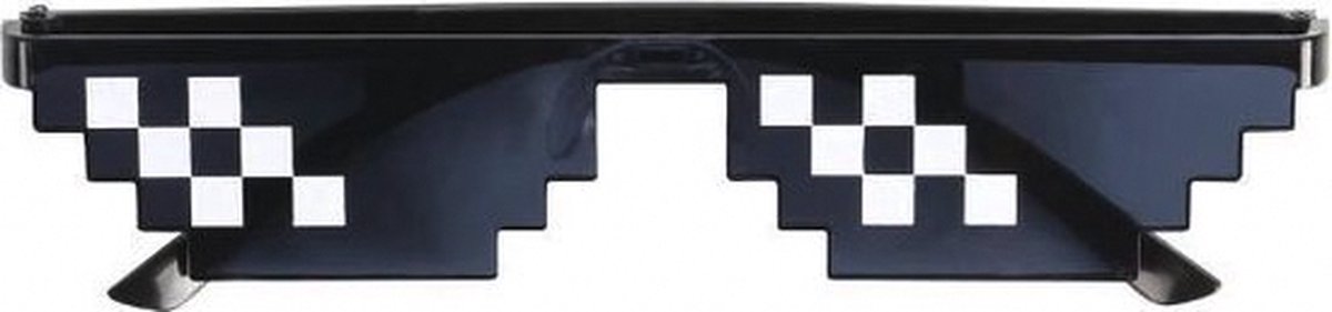 Thug Life zonnebril – Festival zonnebril - zonnebril - thug life – Zwart