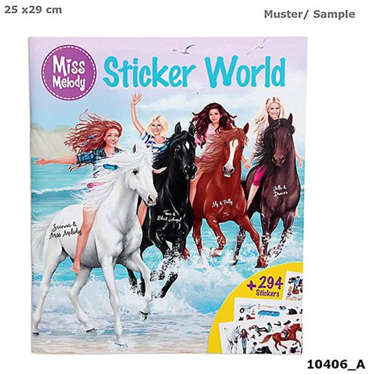 TopModel -   Kleur-en Stickerboek
