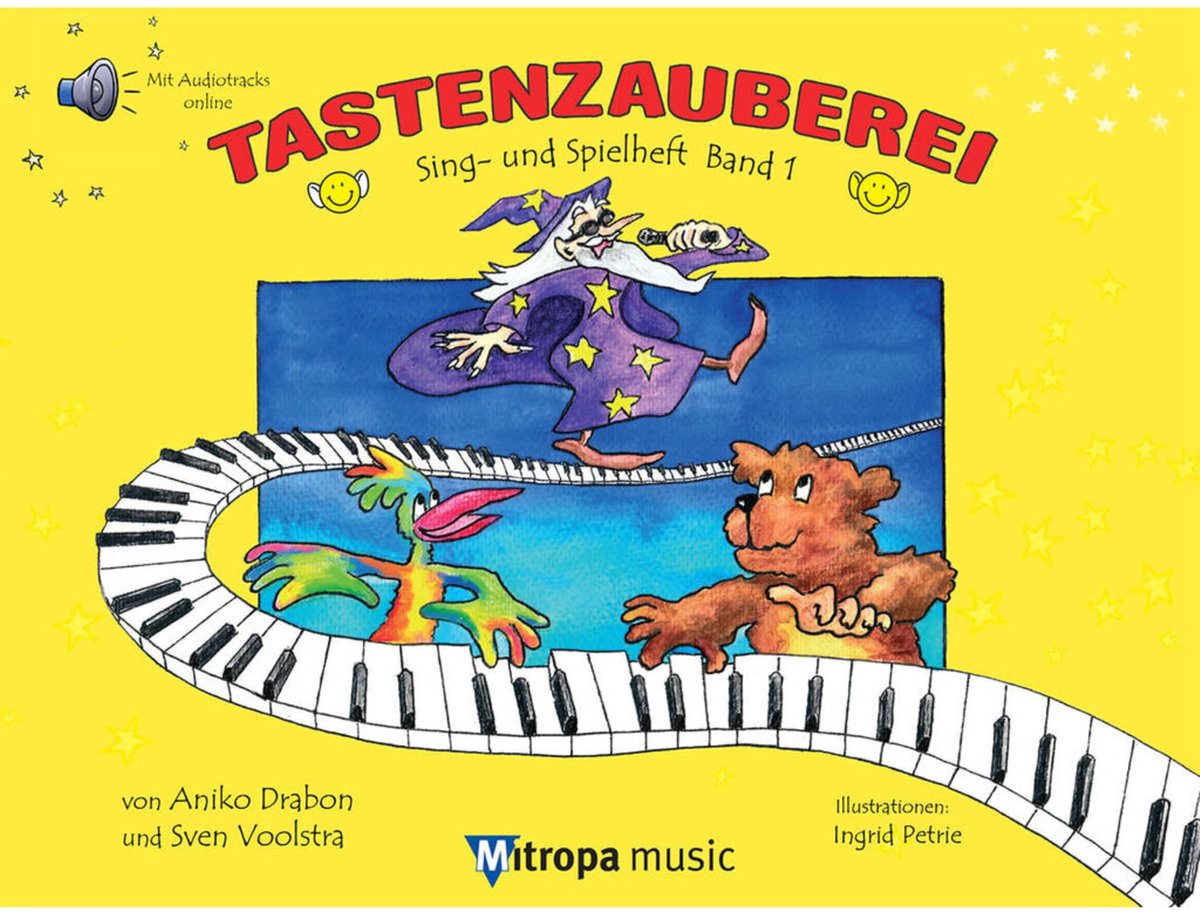 Mitropa Music Tastenzauberei Sing- und Spielheft Band 1 - Lesboek voor toetsinstrumenten