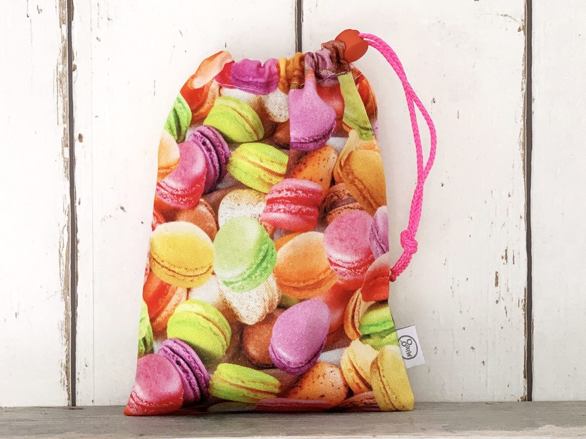 Knikkerzakje macarons voor meisjes