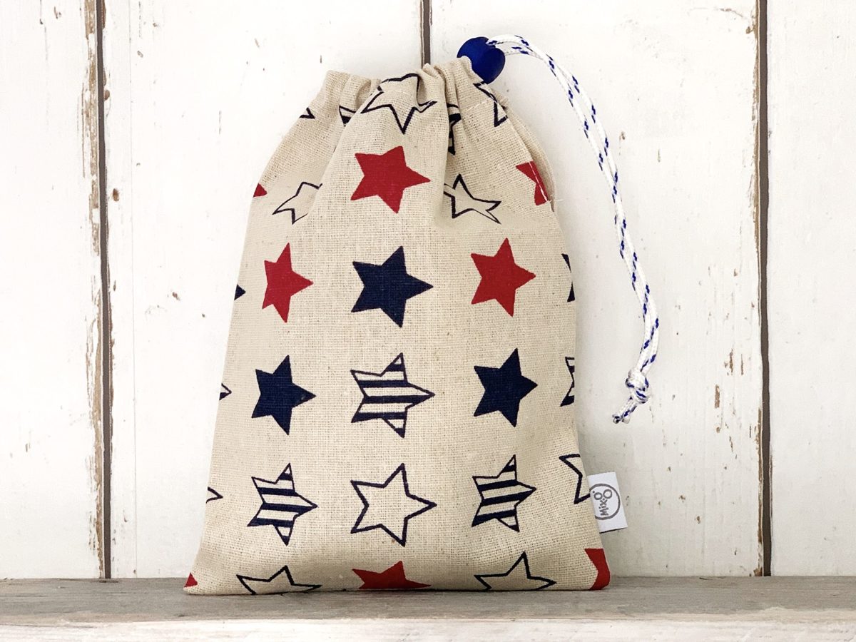 Knikkerzakje met sterren voor jongens en meisjes