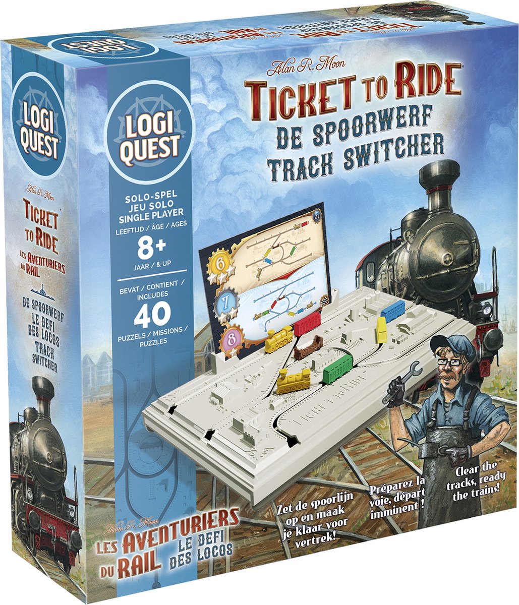 Logiquest Ticket to Ride - De Spoorwerf - Breinbreker