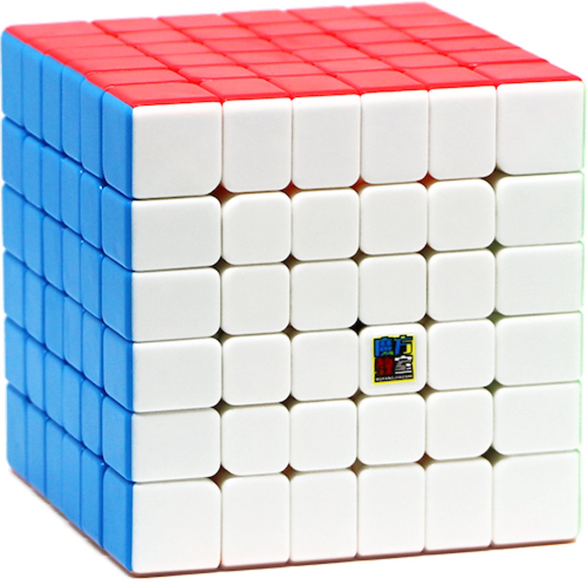 6x6 Speedcube - Rubik Cube-  Stickerless Kubus - Moyu Meilong