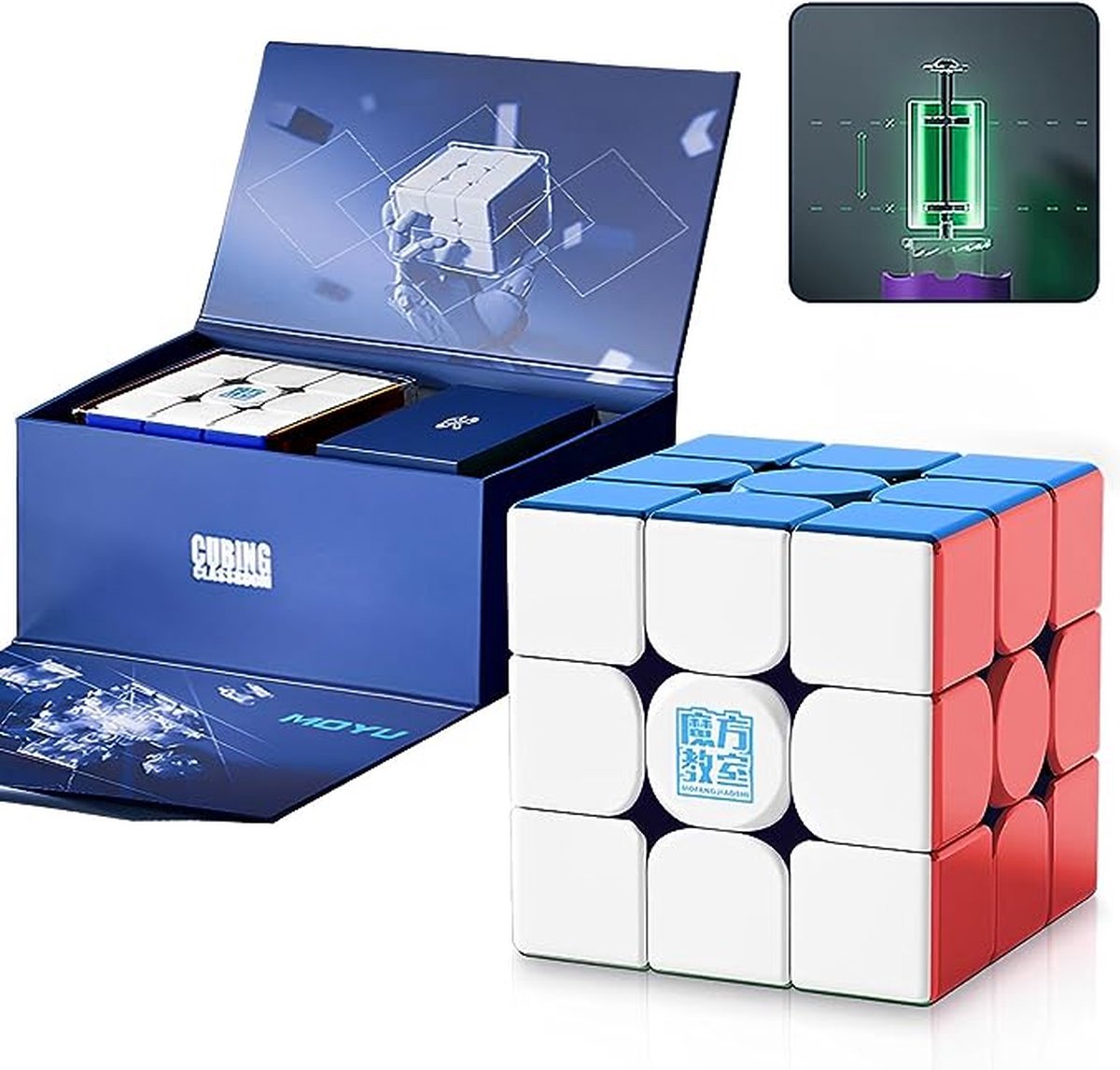 Moyu Super RS3M V2 Uv-Coated M Ballcore - Magnetic - Doublewsgifts.nl