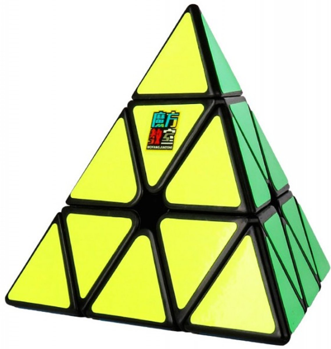 Pyraminx - Pyramide Kubus -   Meilong Speedcube - Zwart