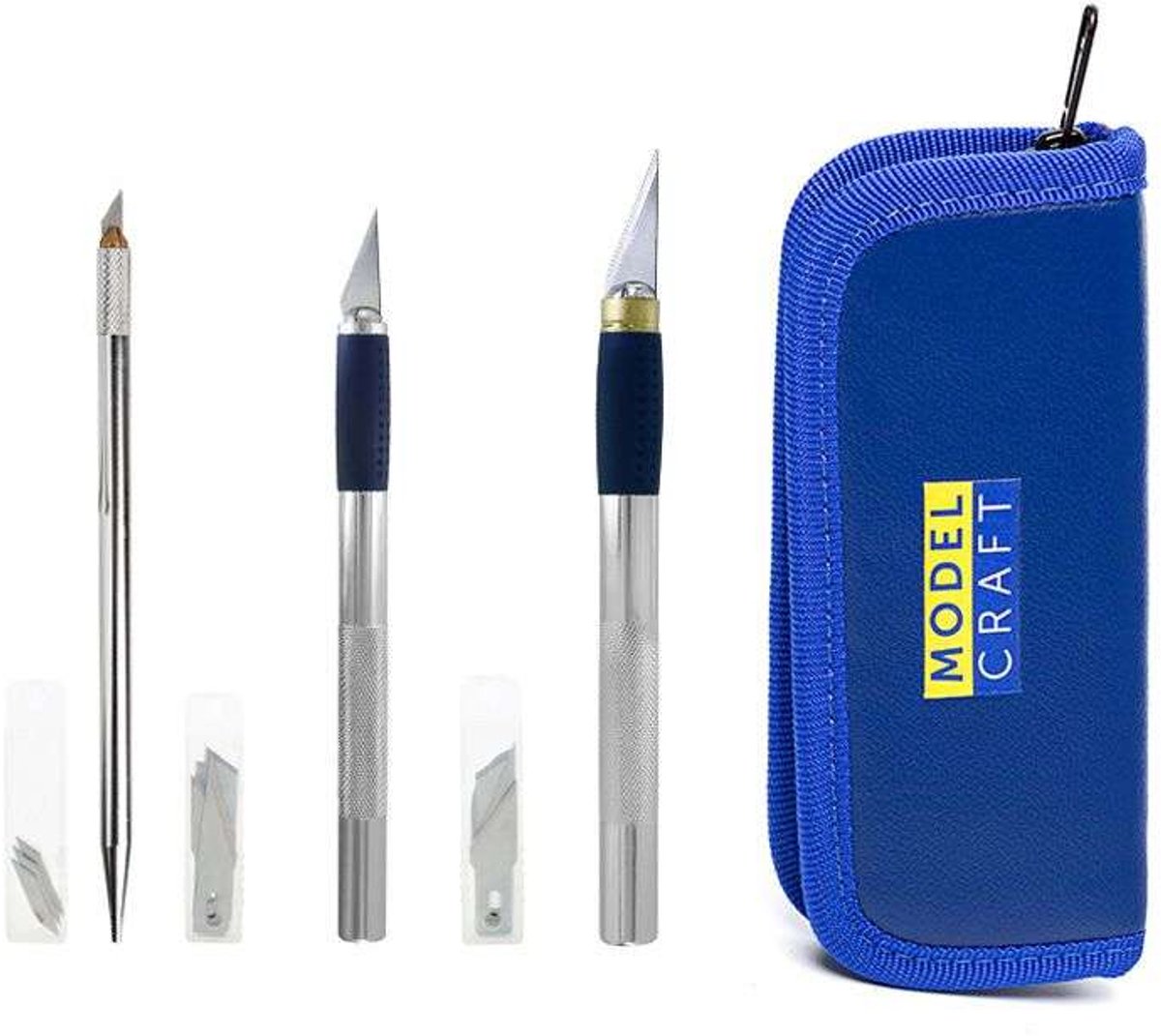 ModelCraft Modelleermes - PKN4318/S Premium 18pc Hobby Knife Set Gereedschap