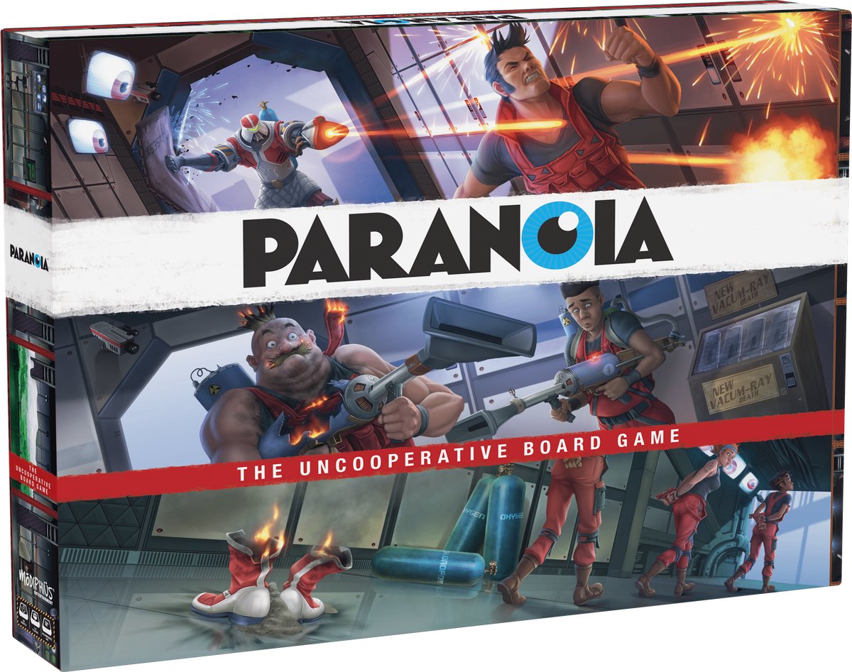 Paranoia: The Uncooperative Board Game (EN)
