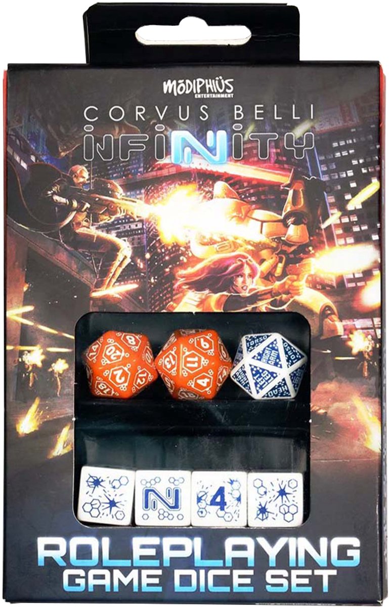 Infinity RPG: Yu Jing Dice Set - RPG Accessoire - Engels - Modiphius Entertainment