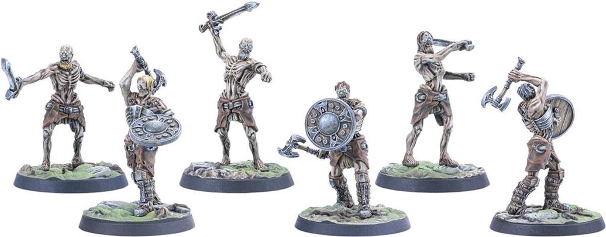 The Elder Scrolls: Call To Arms - Draugr Guardians - Miniature Game - Ongeschilderd