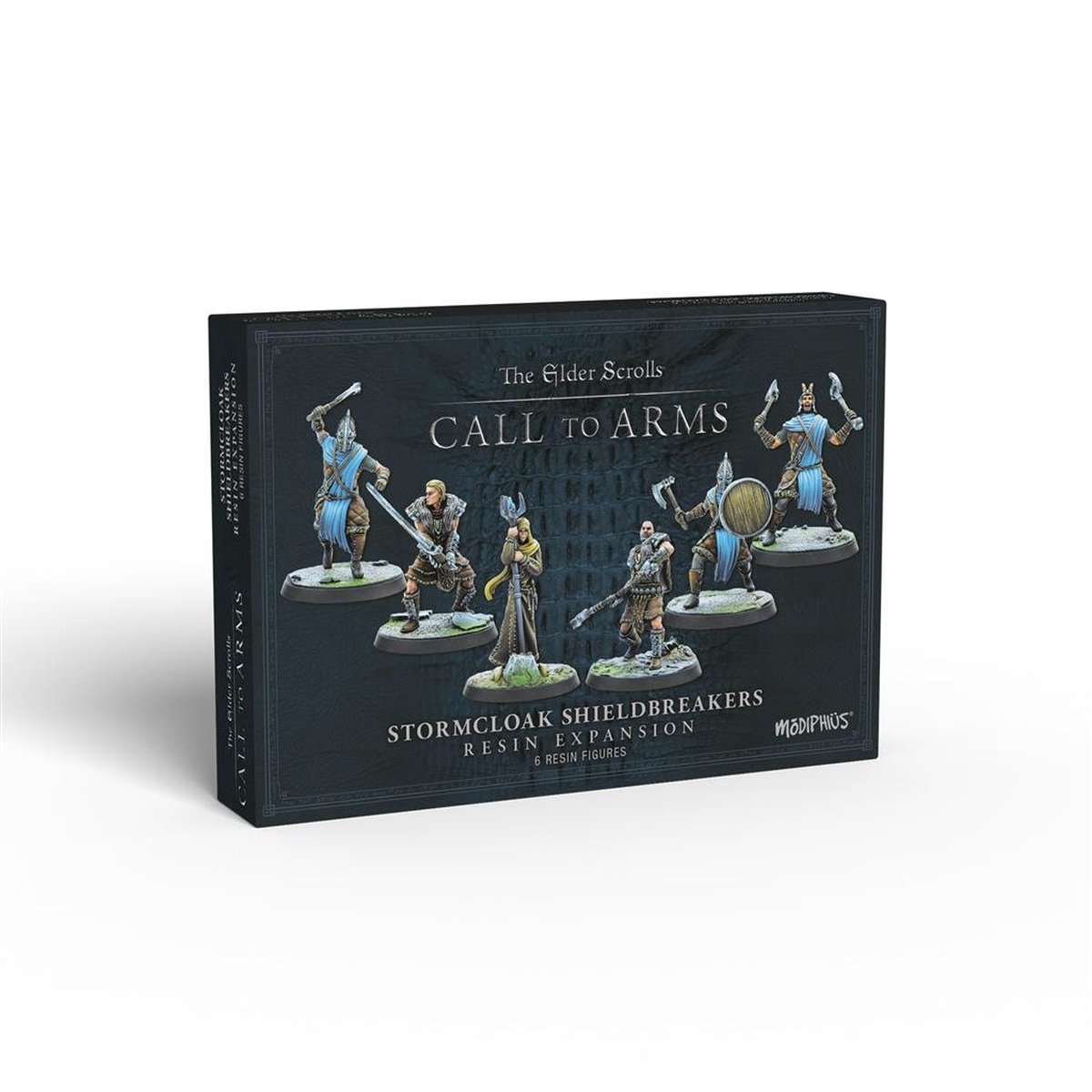 The Elder Scrolls: Call To Arms - Stormcloak Shieldbreakers - Miniature Game - Ongeschilderd