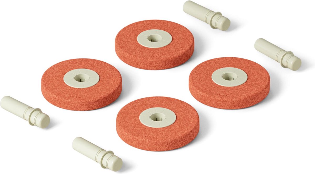 Modu Foam wielen Burnt Orange / Dusty Green