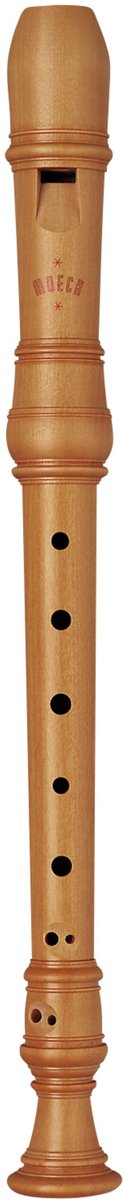 Moeck 4204 Rottenburgh Sopran Buchsbaum, Doppelloch - Sopraan blokfluit (Barok)