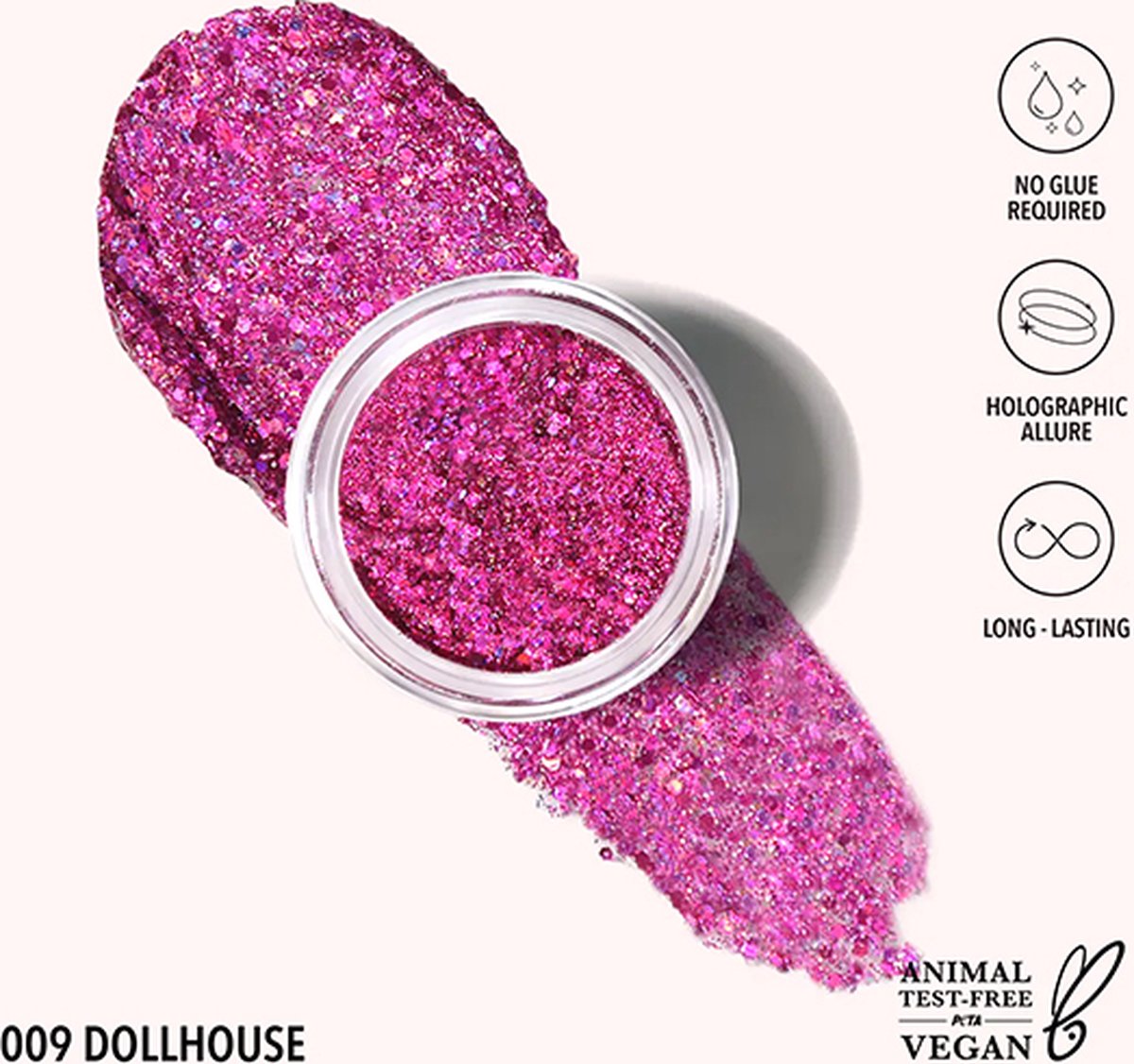 Moira Hologram Glitter Gel Dollhouse 009