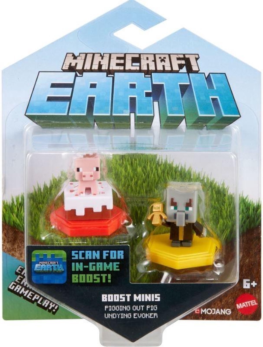 Minecraft Boost Mini Figure 2-Pack - 5 cm