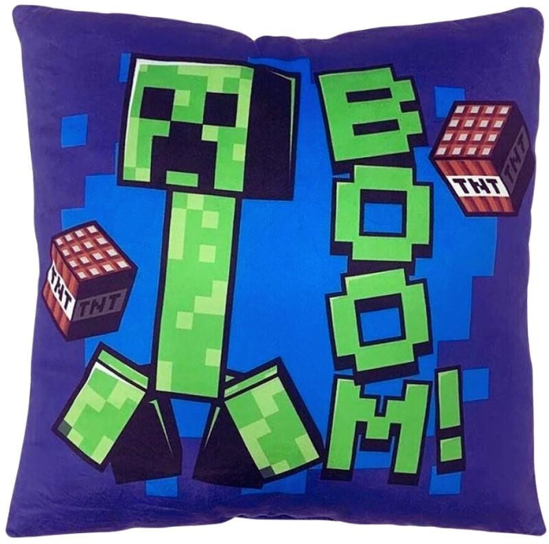 Minecraft Cushion - Creeper & TNT