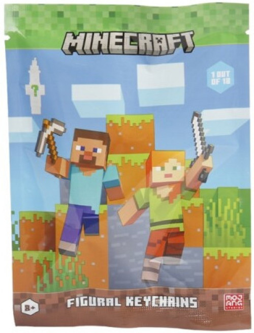 Minecraft Figural Keychain Blind Bag