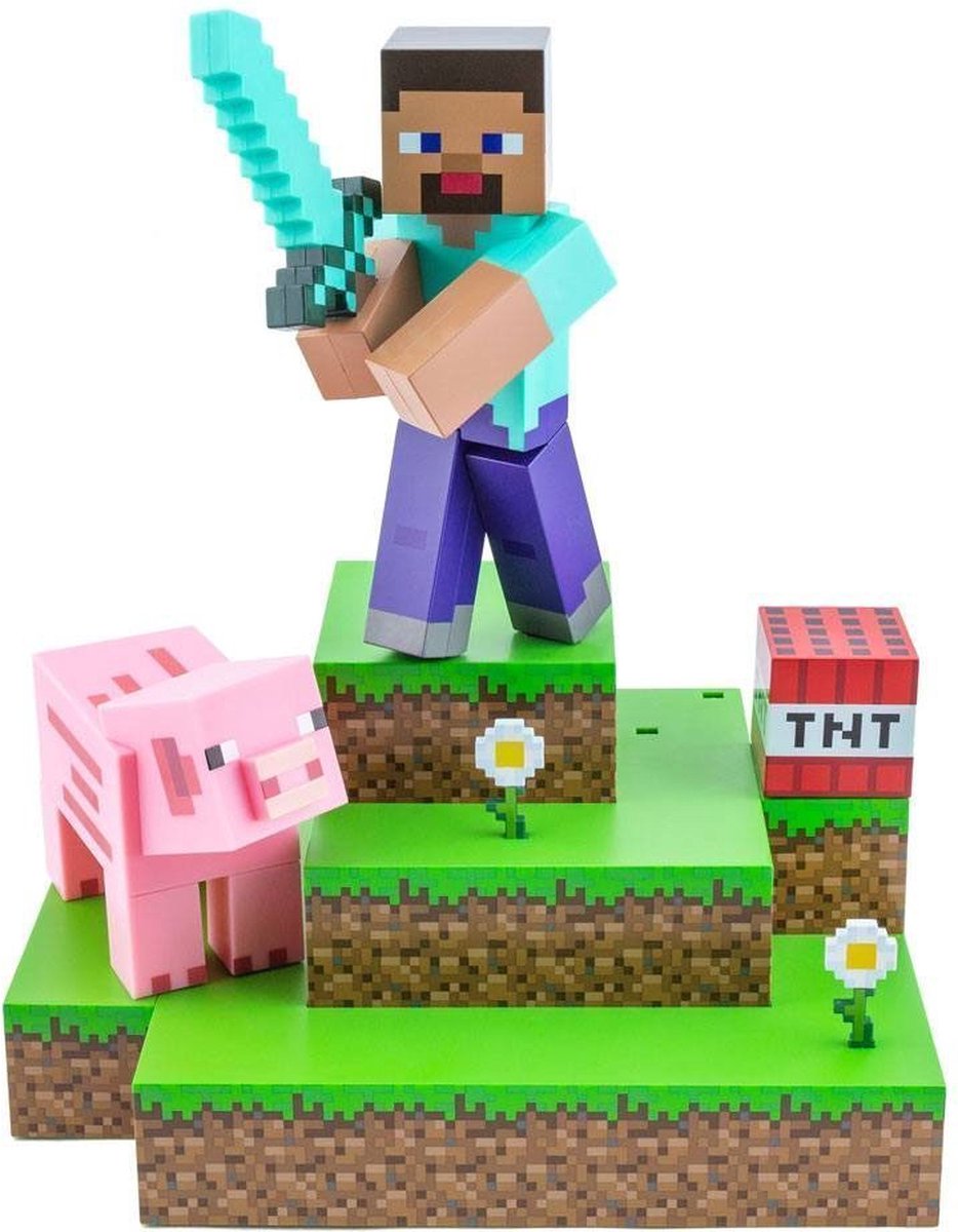 Minecraft: Steve Diorama Light