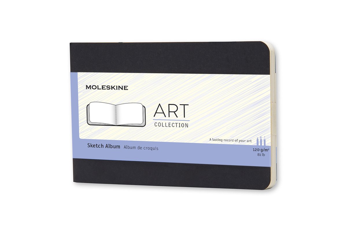 Moleskine Art Schetsalbum - Pocket - Softcover - Zwart