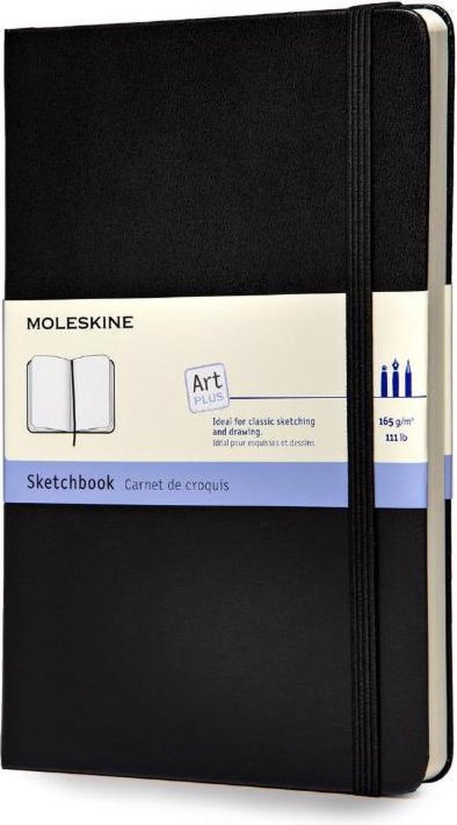 Moleskine Art Schetsboek - Large - Hardcover - Zwart