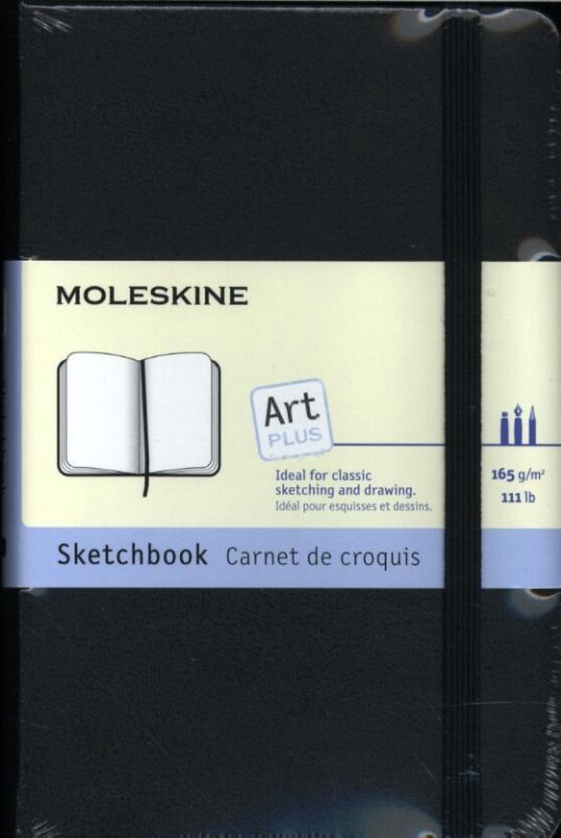 Moleskine Art Schetsboek - Pocket - Hardcover - Zwart