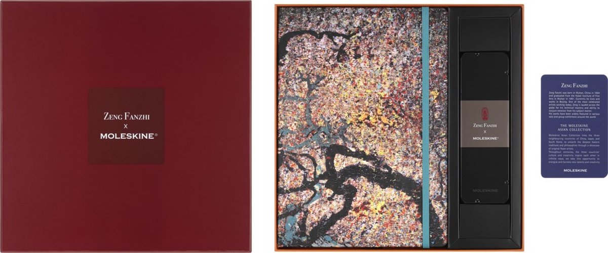 Moleskine Limited Edition - Year of the Dragon Collectors Box (A4 Schetsboek + 5 Potloden)