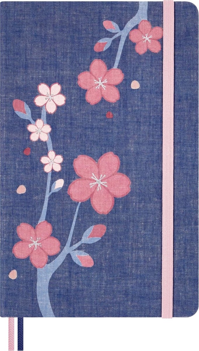 Moleskine Sakura Notizbuch limitiert L/A5, Geb liniert