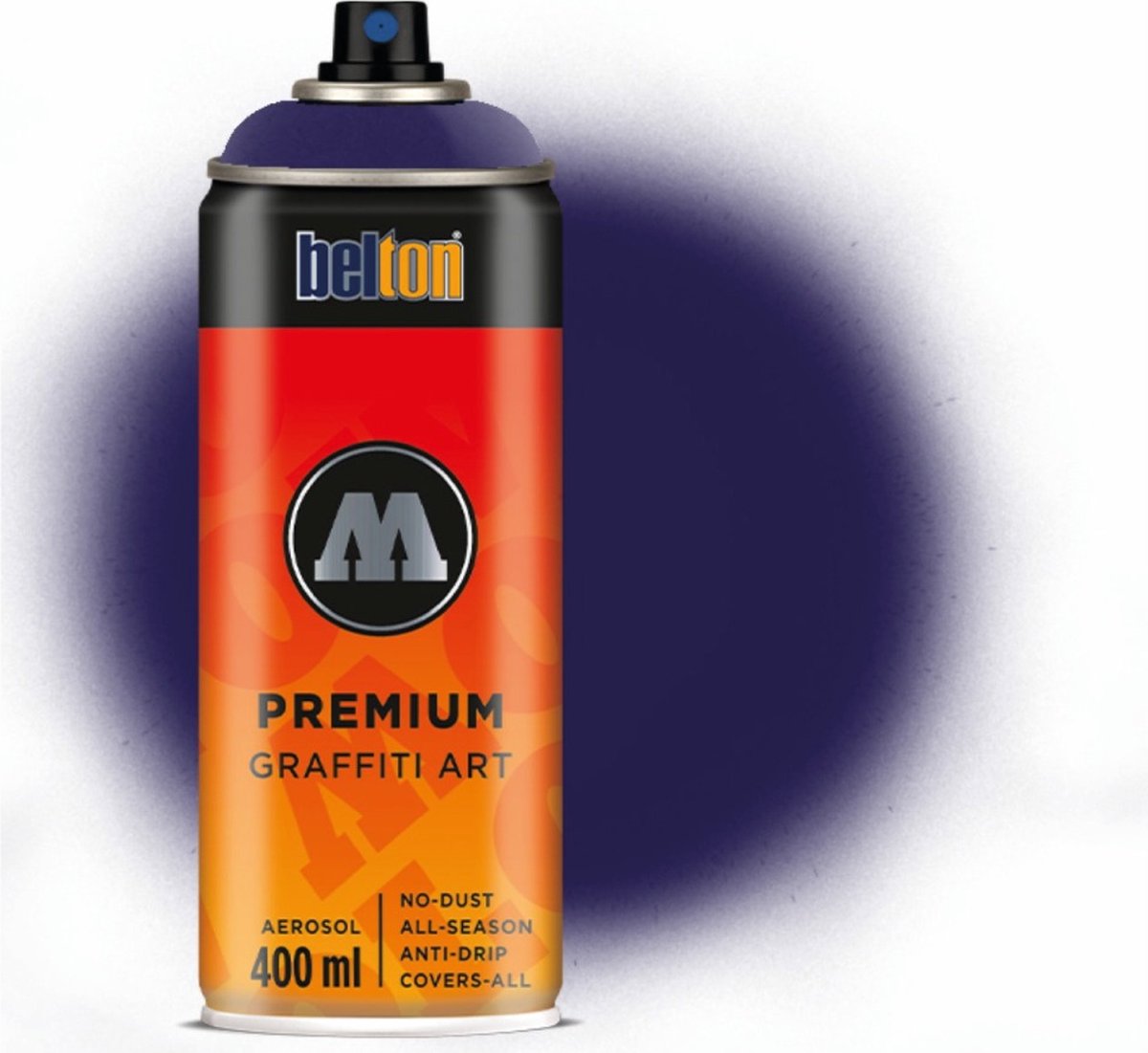 Molotow - Belton Premium 400ml Spray Can Black Violet