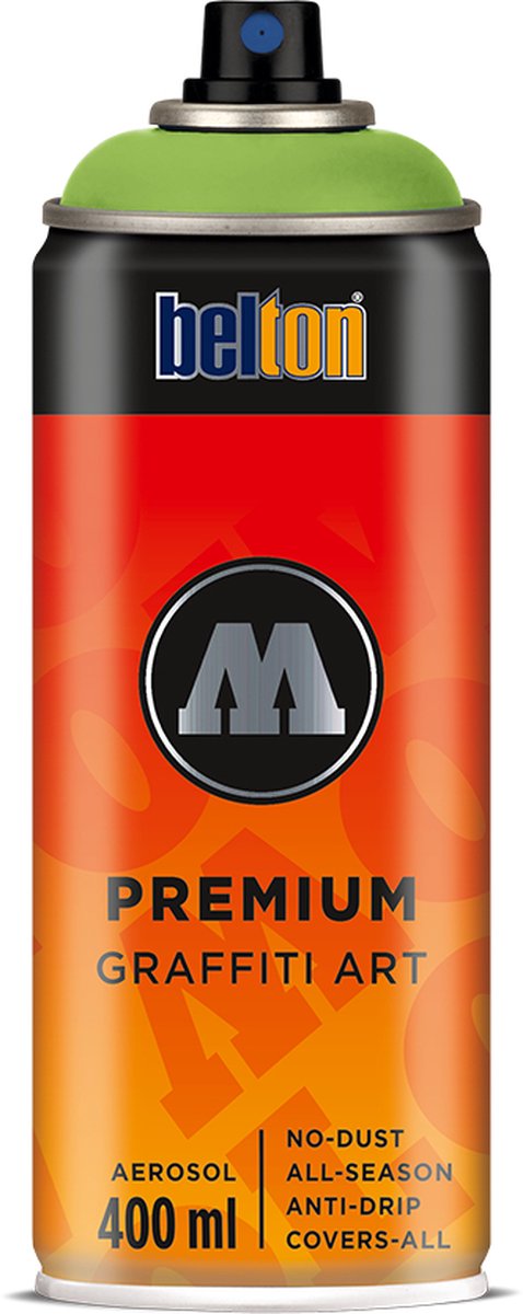 Molotow - Belton Premium 400ml Spray Can Cream Green