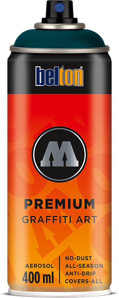 Molotow - Belton Premium 400ml Spray Can Turquoise Dark