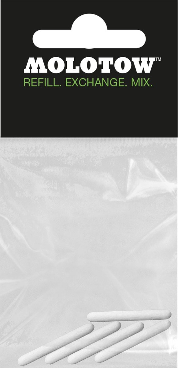 Molotow - vervangbare punt - Exchange Tips - Rond - 2 mm - 5 stuks