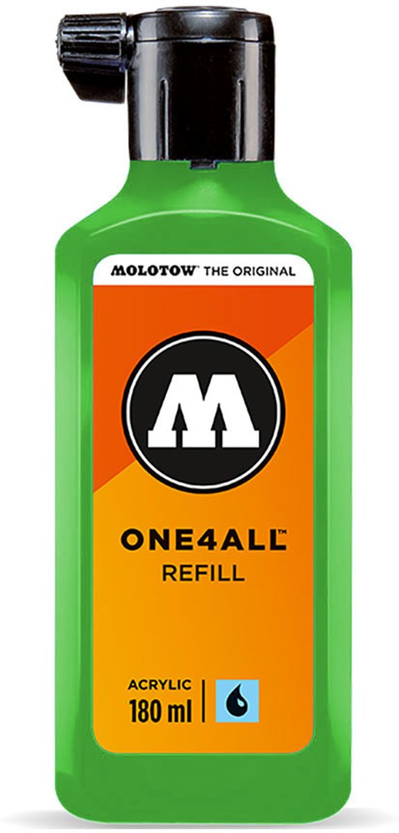   ONE4ALL™ - 180ml Groene navul Inkt op acrylbasis