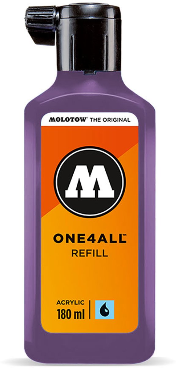   ONE4ALL™ - 180ml Violet navul Inkt op acrylbasis