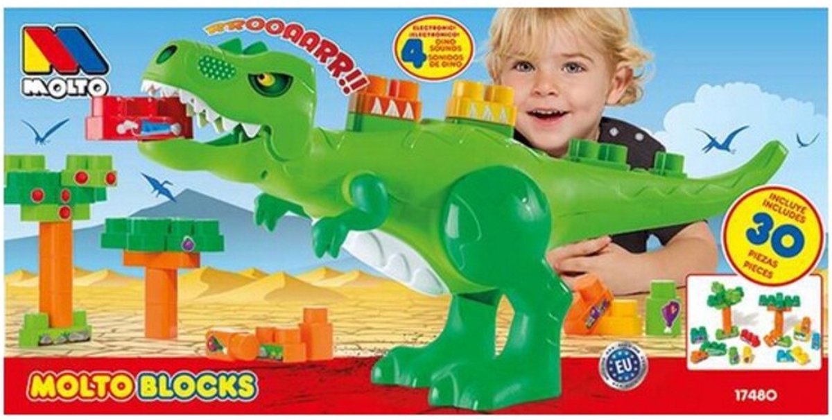 Bouwspel met blokken Moltó 17480 (30 pcs)