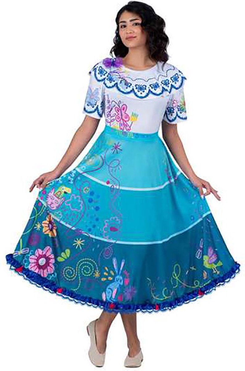 Mom Colombiaans Dameskostuum Veelkleurig L